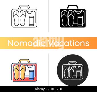 Minimalist mindset icon Stock Vector