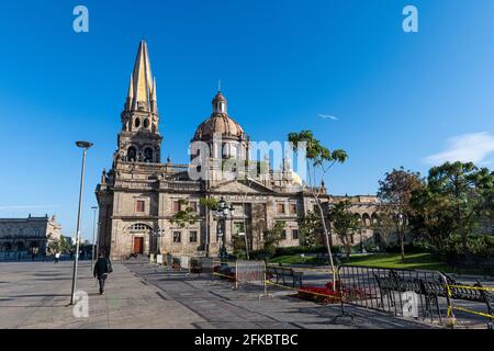 Guadalajara Cathedral, Guadalajara, Jalisco, Mexico, North America Stock Photo