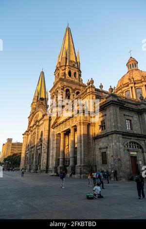 Guadalajara Cathedral, Guadalajara, Jalisco, Mexico, North America Stock Photo