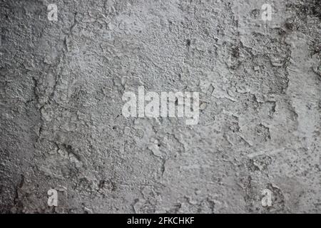 Vintage grunge weathered grey concrete cement stone wall textue background. Stock Photo