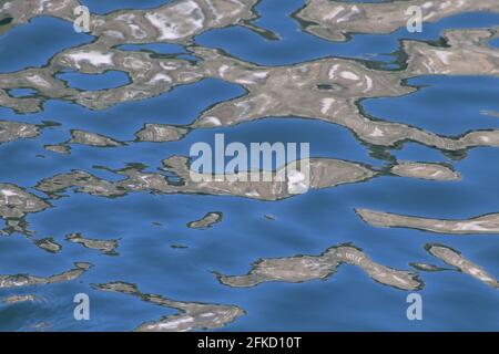 Water abstracts and reflections Stock Photo