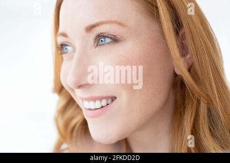 Smiling woman Stock Photo