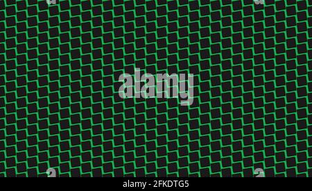 Green background and Black 3D Rectangle Abstract background Illustration Vector Design Stock Vector