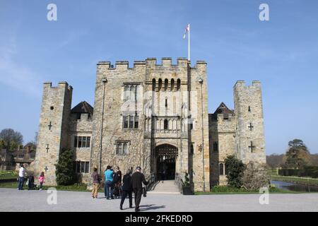 Outdoor Castle Gardens Stock Photo