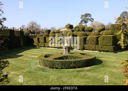 Outdoor Castle Gardens Stock Photo