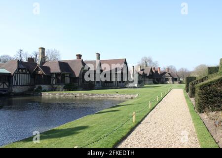 Outdoor Castle Gardens Stock Photo