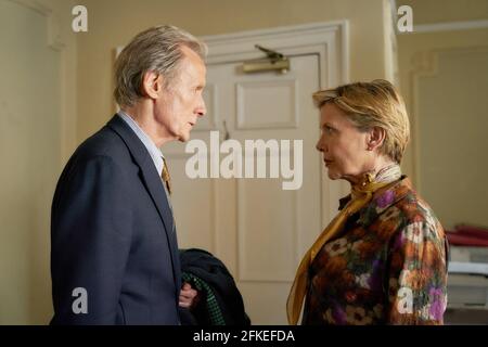 BILL NIGHY and ANNETTE BENING in HOPE GAP (2019), directed by WILLIAM NICHOLSON. Credit: Immersiverse/Lipsync/Origin Pictures/Protagonist Pictures/Sampsonic Media / Album Stock Photo