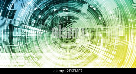 Data Storage Solutions for Information Technology Concept Stock Photo