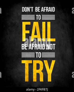 Try and fail Stock Photo - Alamy