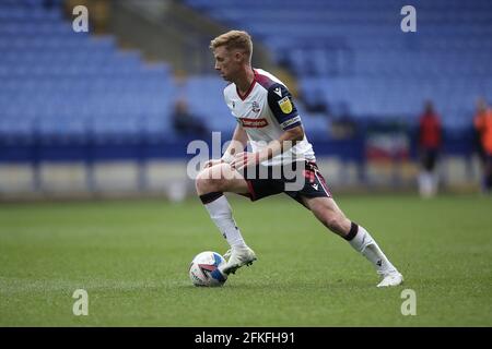 Bolton, UK. 01st May, 2021. Eoin Doyle of Bolton Wanderers during the Sky Bet League 2 behind closed doors match between Bolton Wanderers and Exeter City at the Reebok Stadium, Bolton, England on 1 May 2021. Photo by Dave Peters/PRiME Media Images. Credit: PRiME Media Images/Alamy Live News Stock Photo