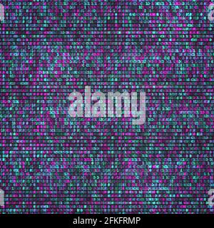 Binary code background. Programming code. Dark net or big data theme. Digital web technology.Bright neon colors matrix backdrop vector illustration. E Stock Vector