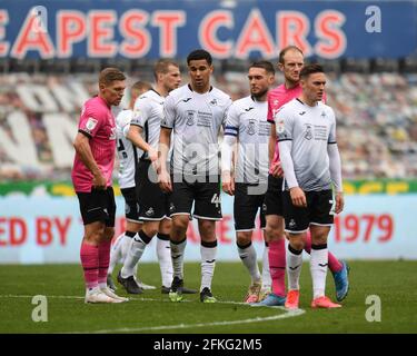 Swansea, Uk. 01st May, 2021. Craig Forsyth #3 Of Derby County Under 