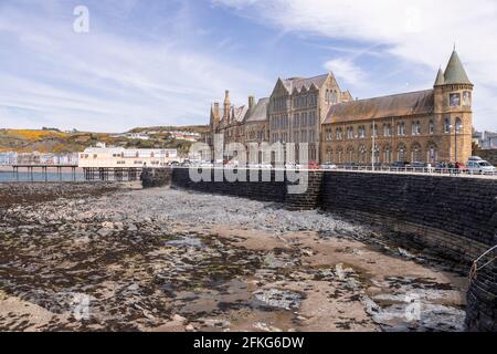 Aberystwyth university, Ceredigion, Wales Stock Photo