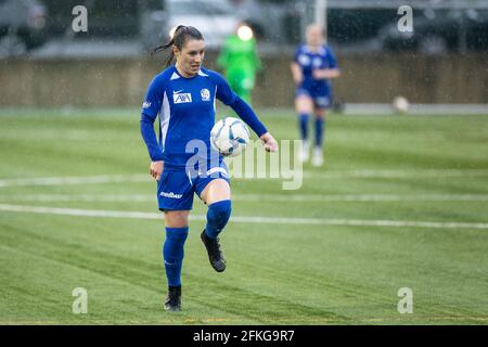 Lugano, Switzerland. 24th Apr, 2021. 24.04.2021, Lugano, Stadio Comunale  Cornaredo, 1/4 final - Swiss Cup women: FC Lugano Femminile - FC Basel  1893, interior view of the Stadio Communale Cornaredo (Switzerland/Croatia  OUT)