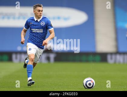 Brighton and Hove, England, 1st May 2021. Leandro Trossard of Brighton during the Premier League match at the AMEX Stadium, Brighton and Hove. Picture credit should read: Paul Terry / Sportimage Credit: Sportimage/Alamy Live News Stock Photo
