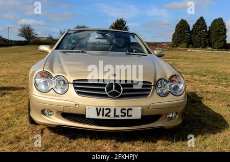 Mercedes Benz SL600. St. George's Day Rally 2021. Stock Photo