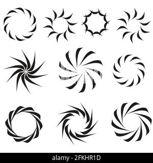 circle, style, border, graphic, design, decor, set, decoration, vector, round, shape, element, sign, symbol, antique, ornament, label, stamp, creative Stock Vector