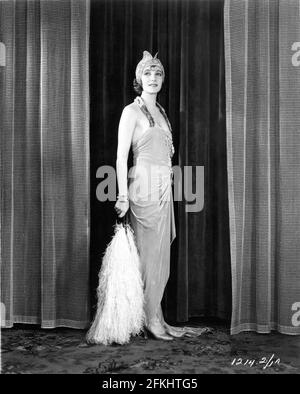 GERTRUDE LAWRENCE full length portrait in her first feature film BATTLE OF PARIS 1929 director ROBERT FLOREY story and dialogue Gene Markey Paramount Pictures Stock Photo