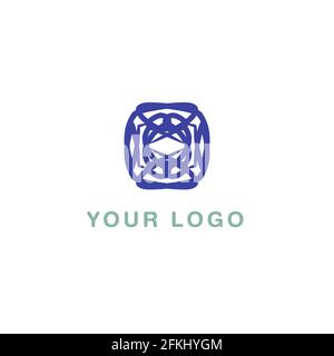 Clean Abstract Creative Logo Vector Design eps10 Stock Vector