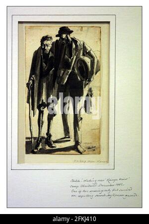 A unique collection of Paintings and studies, depicting one mans epic