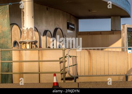 Film sets for Andor a Star Wars show for Disney Stock Photo