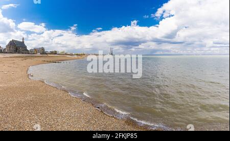 Isle of Sheppey - island off the northern coast of Kent, England Stock Photo