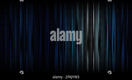 Abstract Blue Linear Illusive Dark Background. Vector illustration ...