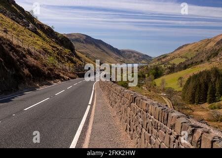 Tal-y-Llyn lake and mountains, Gwynedd, Wales Stock Photo