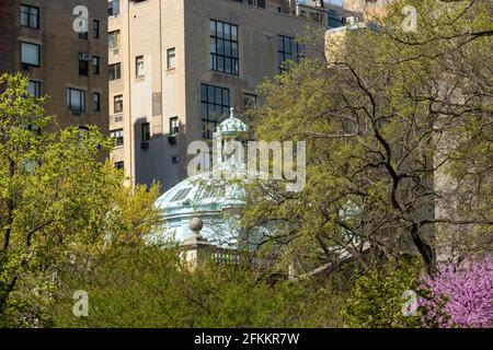 Co-Op buildings on Central Park West, NYC, USA Stock Photo