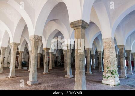 Sixty Dome Mosque Sha Gombuj Moshjid or Shait Gumbad mosque in Bagerhat, Bangladesh Stock Photo