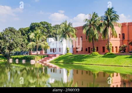 Sadarbari Sardar Bari Rajbari palace, Folk Arts Museum in Sonargaon town, Bangladesh Stock Photo