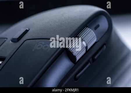 Logitech Mx Master 3 wireless mouse Stock Photo