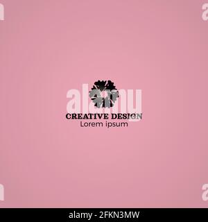 Awesome Abstract Simple Creative Logo Vector Design Stock Vector