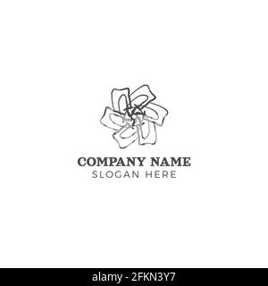 Playful Abstract Company Vector Logo Design Stock Vector