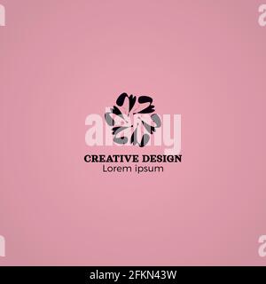 Awesome Simple Abstract Creative Logo Design Stock Vector