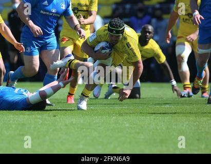 Gregory Alldritt of Stade Rochelais during the European Rugby Champions Cup, semi final rugby union match between Stade Rochelais and Leinster Rugby on May 2, 2021 at Marcel Deflandre stadium in La Rochelle, France - Photo Laurent Lairys / DPPI / LiveMedia Stock Photo