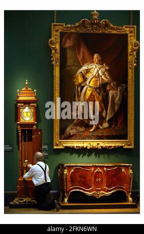 Queen First Using Clock The first exhibition about King George III and Queen Charlotte opens at ...
