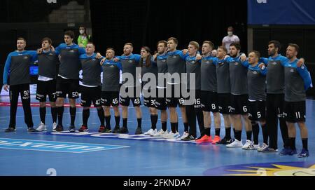 Stuttgart, Deutschland. 02nd May, 2021. Firo: 02.05.2021 Handball: Mv ...