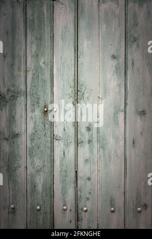 Wooden texture background with peeling paint Stock Photo