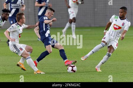 BUDAPEST, HUNGARY - APRIL 2: Szabolcs Schon of MOL Fehervar FC