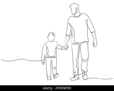 Man Walking His Son Stock Illustrations – 465 Man Walking His Son Stock  Illustrations, Vectors & Clipart - Dreamstime