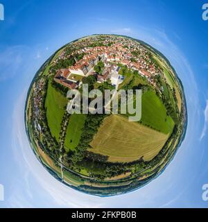 Ellingen in Middle Franconia and his baroque castle Stock Photo - Alamy