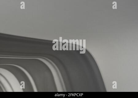 Striped Shadow background. Grey paper texture. Abstract minimal composition. Stock Photo