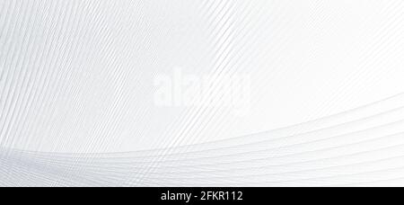 Abstract minimal hairline background with very thin gray lines. Subtle vector graphic pattern Stock Vector