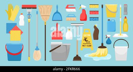 gloves cleaning supply on white background vector illustration outline ...