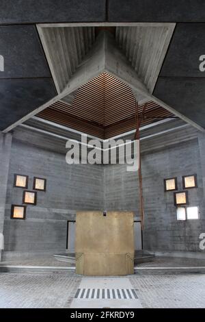 Brion Cemetery in San Vito d'Altivole near Treviso, Italy by Carlo Scarpa Stock Photo