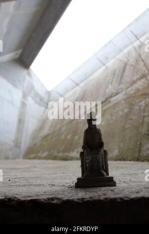 Brion Cemetery in San Vito d'Altivole near Treviso, Italy by Carlo Scarpa Stock Photo