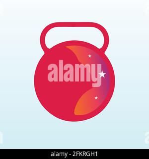 Therapeutic Services vector logo design with fitness icon Stock Vector