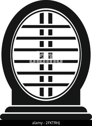 Bug zapper icon, simple style Stock Vector