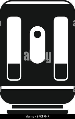 Electronic insect trap icon, simple style Stock Vector